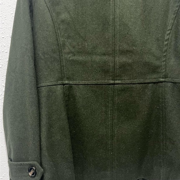 Thread & Supply Double-Breasted Peacoat in olive green large - Picture 9 of 9